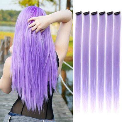 Straight Hair Synthetic Royal Blue wig