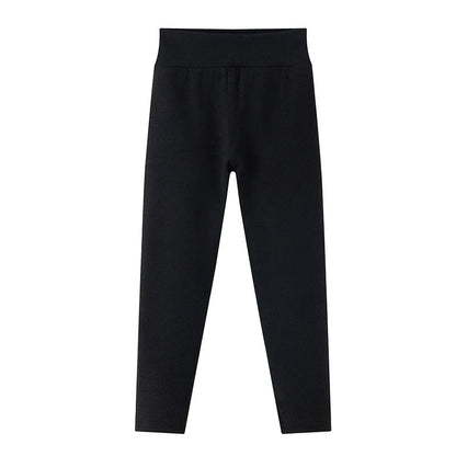 3/1 Piece Set For Autumn And Winter Medium High Waist Thick Leggings