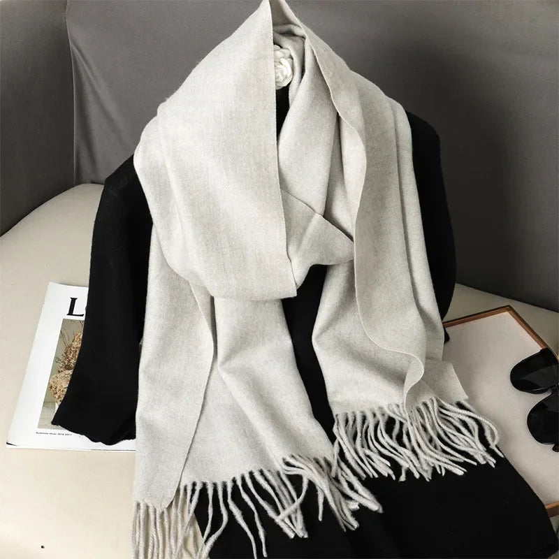 Scarf Warm Thicken Cashmere Shawl Scarves