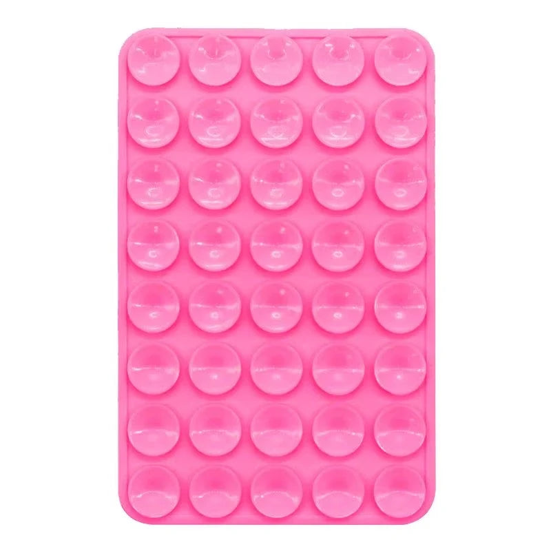 Double Sided Silicone Suction Cup Phone Case Detachable Stand Silicone Rubber