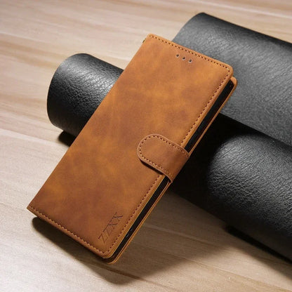 Wallet With Card Slot Flip Leather Samsung Case