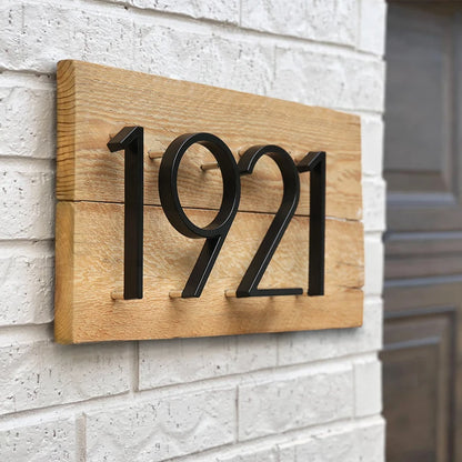 1pc 125mm Floating House Number Outdoor