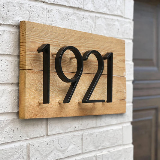 1pc 125mm Floating House Number Outdoor