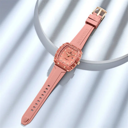 Quartz 5ATM Waterproof Shockproof Luxury Wristwatch