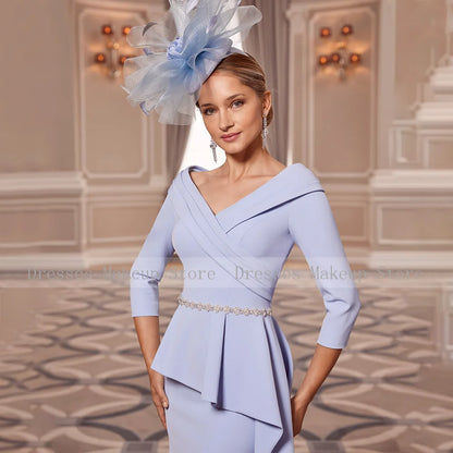 Bride V Neck Off  Shoulder Dress