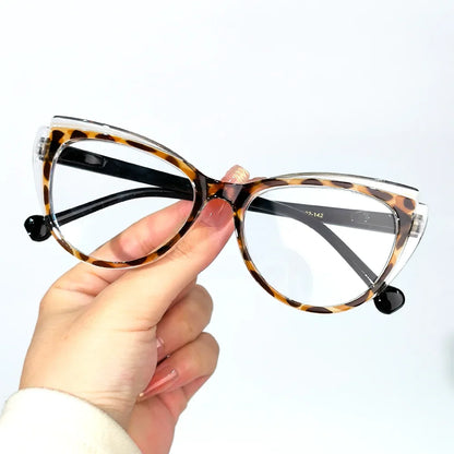 Cat Eye Color-Matching Frame Reading Glasses