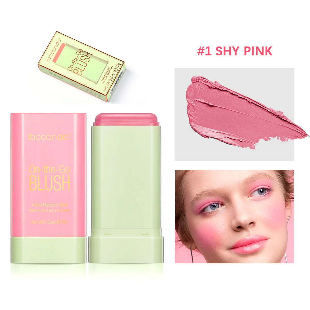 Make Up Functional Blush Stick Easy Color Rouge Blusher