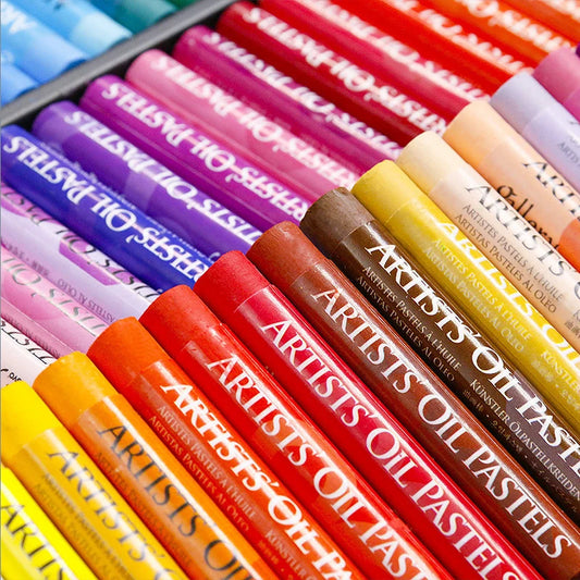 Artist Oil Pastel Set 12/25/50 Professional Painting Drawing Toxic Sticks