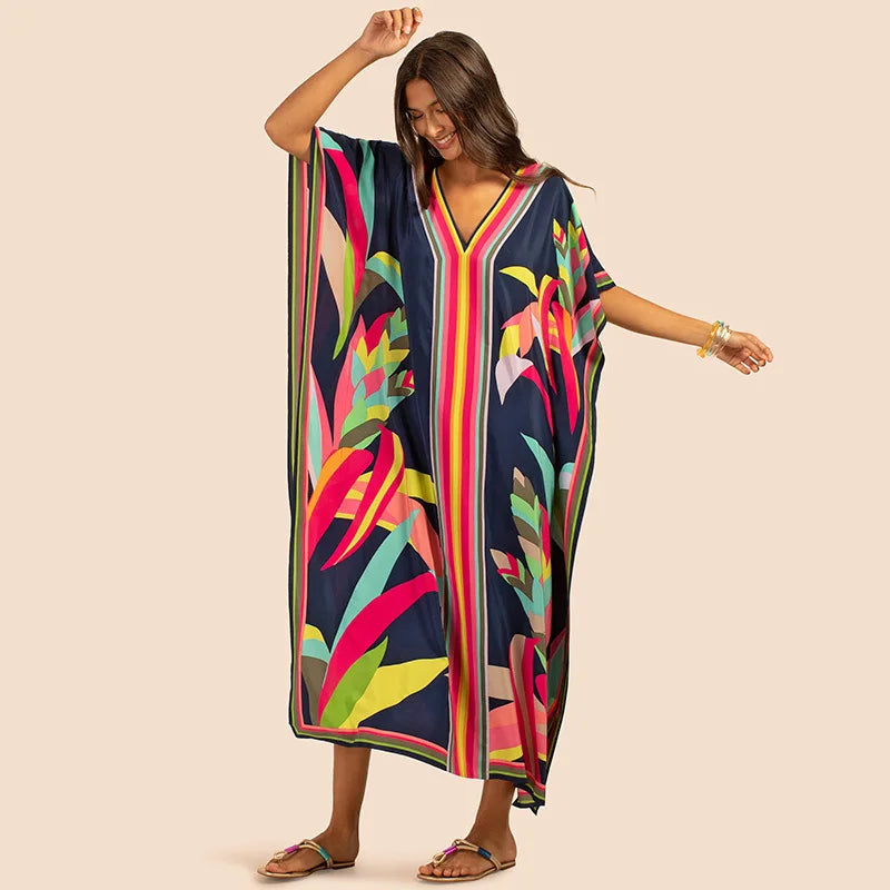 Beach Outfits Cover-ups Swimsuit Bathing Suit Maxi Dress