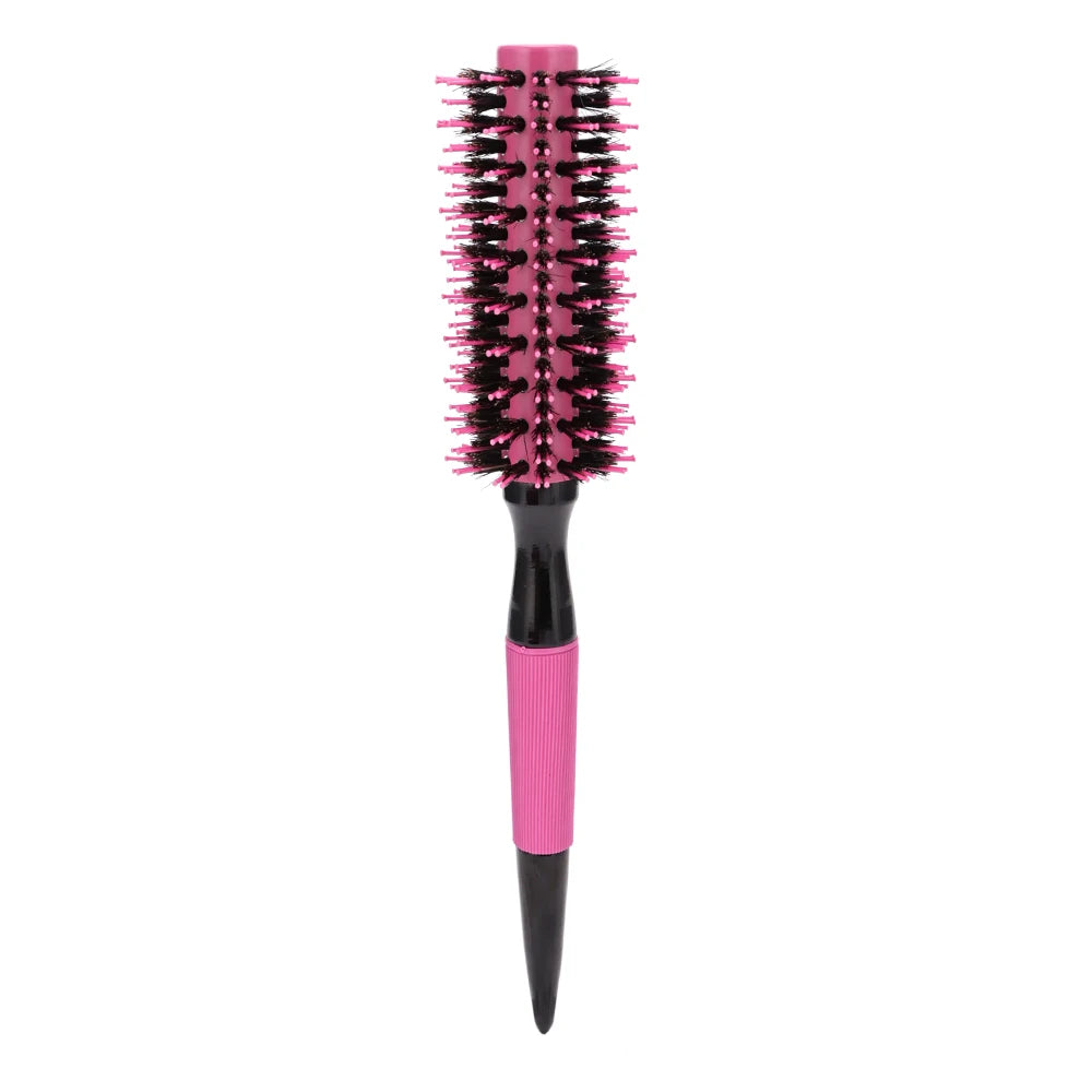 Wooden Round Hair Comb Brush With Boar Bristle Mix Hair Brush