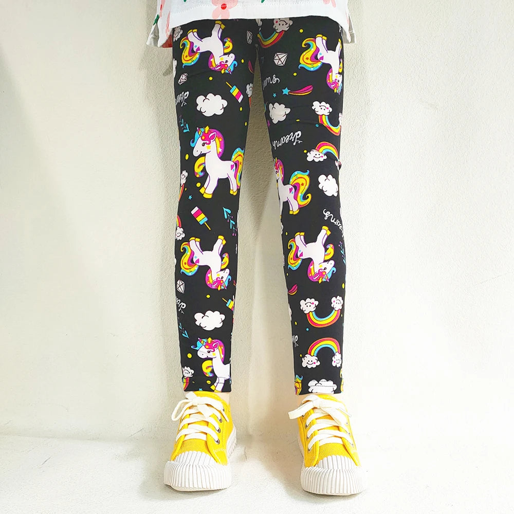 Summer Skinny Slim Elasticity Leggings Pencil Pants 2-13 YEAR