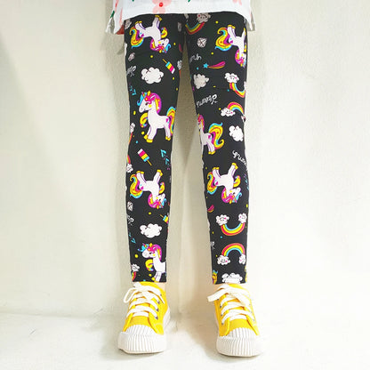 Summer Skinny Slim Elasticity Leggings Pencil Pants 2-13 YEAR