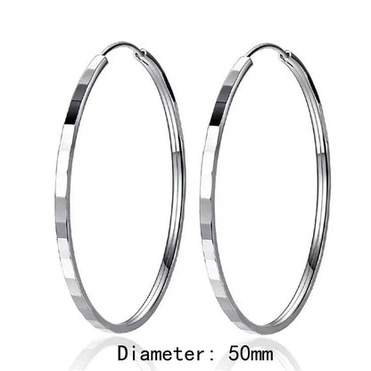 Senlissi 18K Gold Plated Hoop Earrings