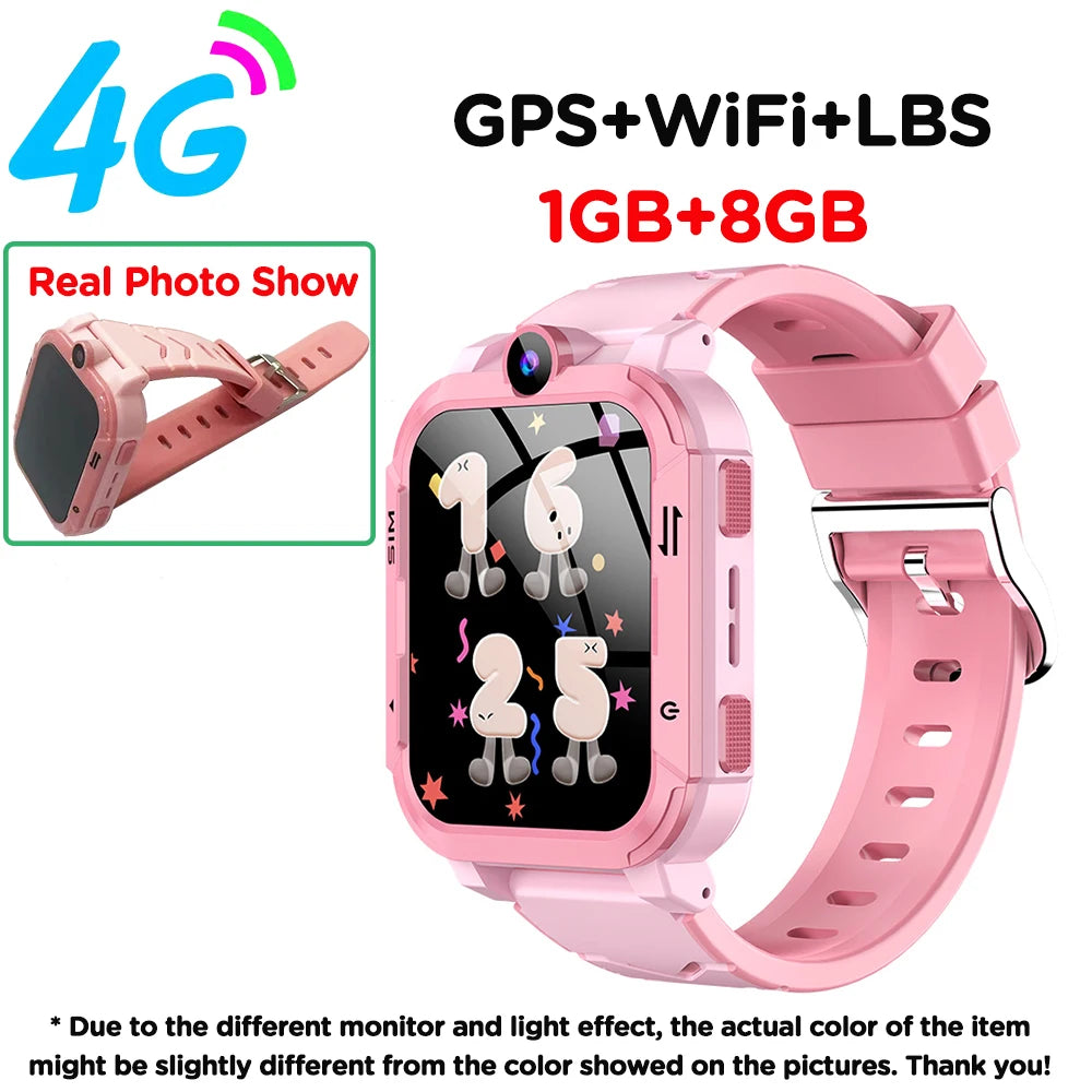 Smart Watch Kids GPS WiFi Tracking Location Video Call SOS APP Download Monitor
