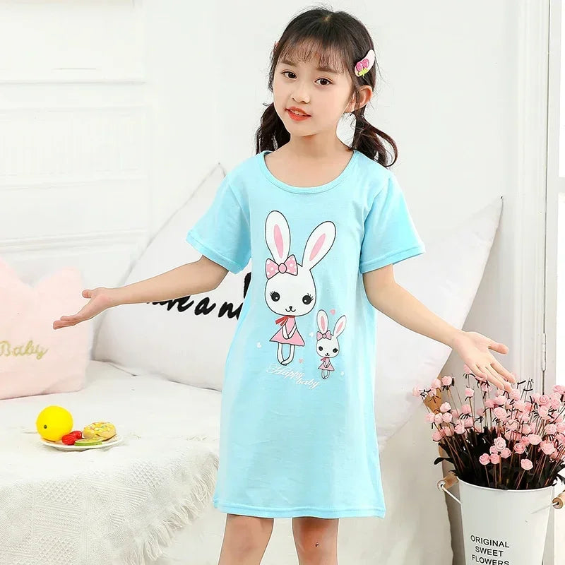 100% Cotton Cartoon Nightdress