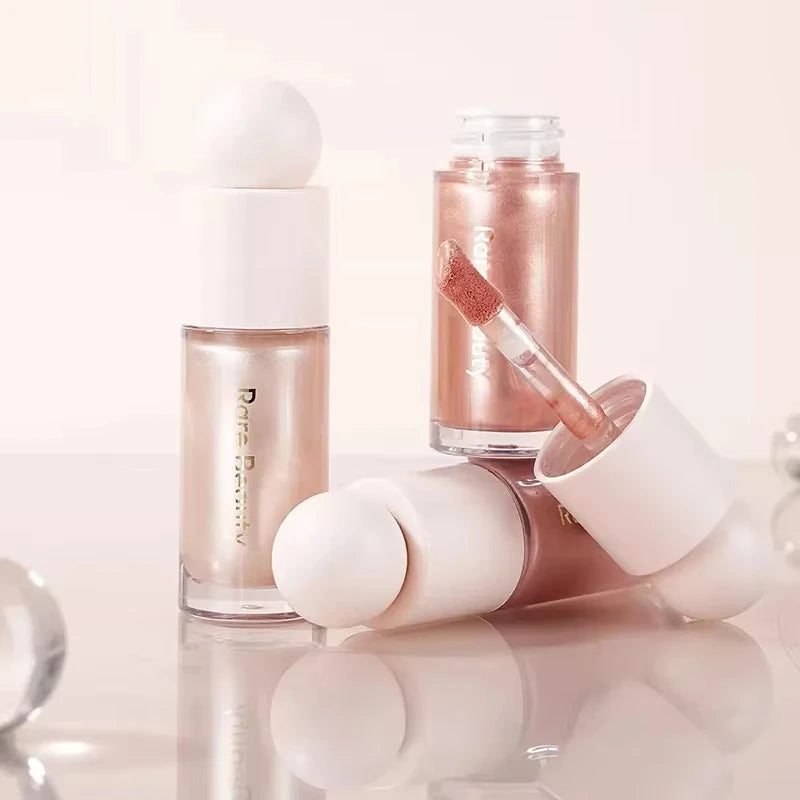 Rare Beauty Enlighten Transcend Light Liquid Luminizer Without Fading