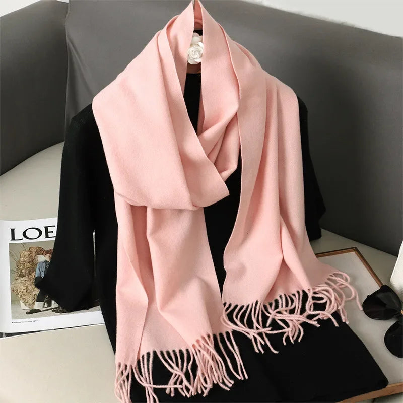 Scarf Warm Thicken Cashmere Shawl Scarves