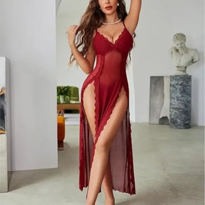 Sexy Lingerie Long Skirt Lingerie  Dress