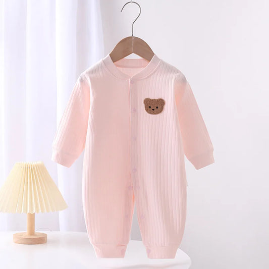 Baby Romper Bear Cotton Newborn Jumpsuit