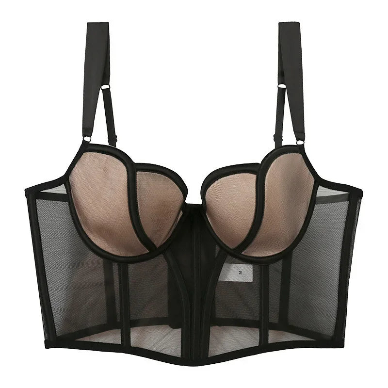 Sexy Push Up Transparent Lingerie Bra