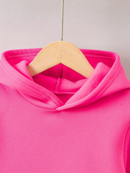 Exquisite Autumn/Winter pattern printed with fleece warm lining hoodie Set