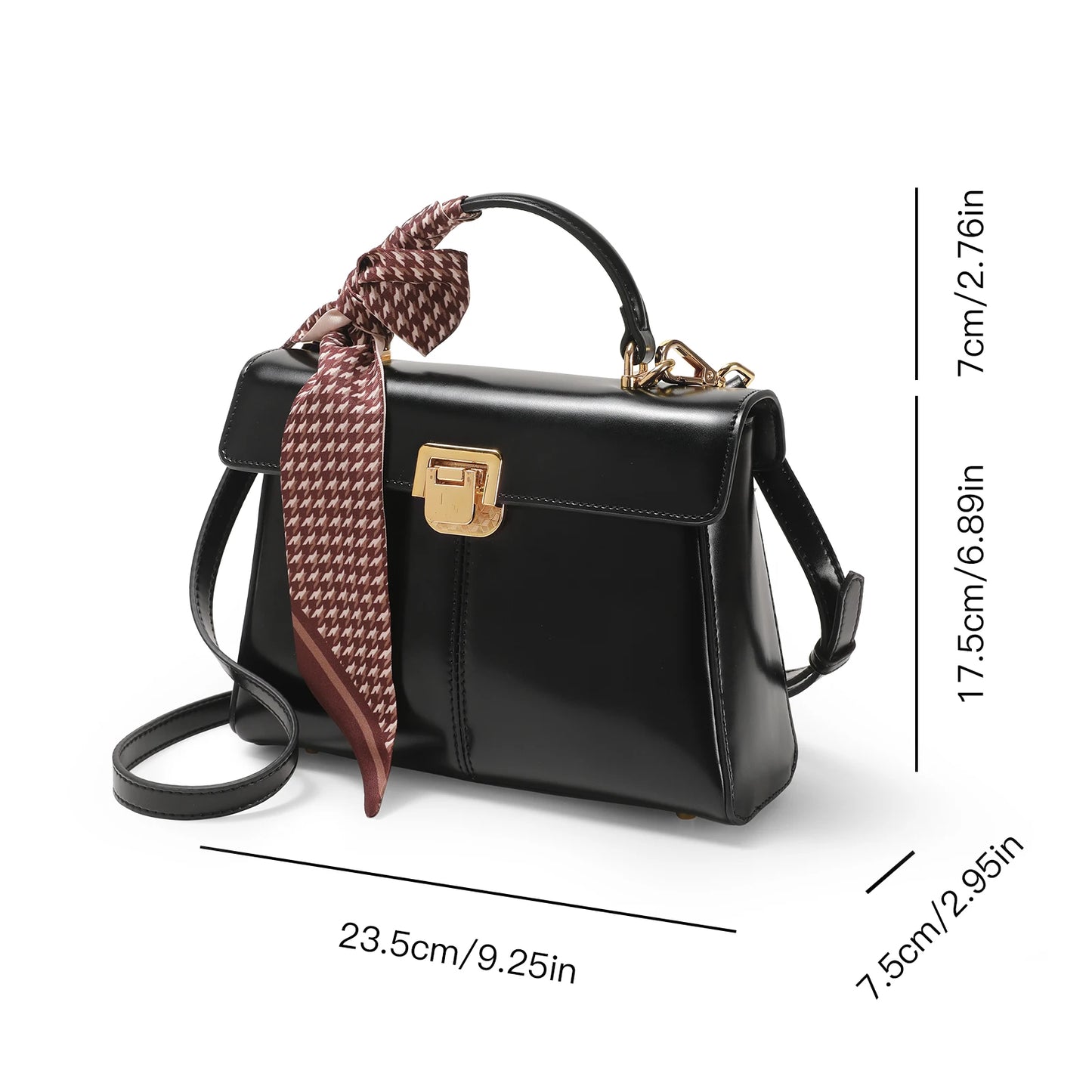 DANA Genuine Leather Crossbody Bag
