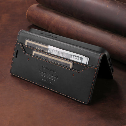 Magnetic Leather Case Flip Wallet Card Cover