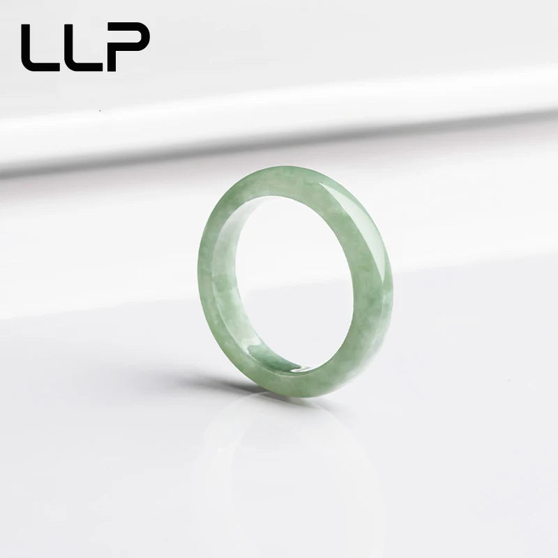 Natural A Cargo Bean Seed Emerald Ring