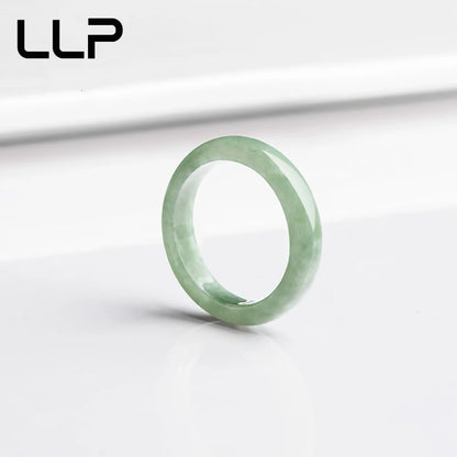 Natural A Cargo Bean Seed Emerald Ring