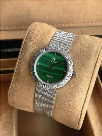 Real Shot Luxury Waterproof  Relogio Steel Mesh Watches