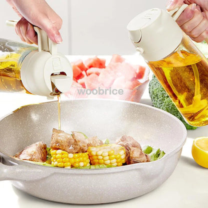 2in1 Spray Oil Dispenser Oil Sprayer