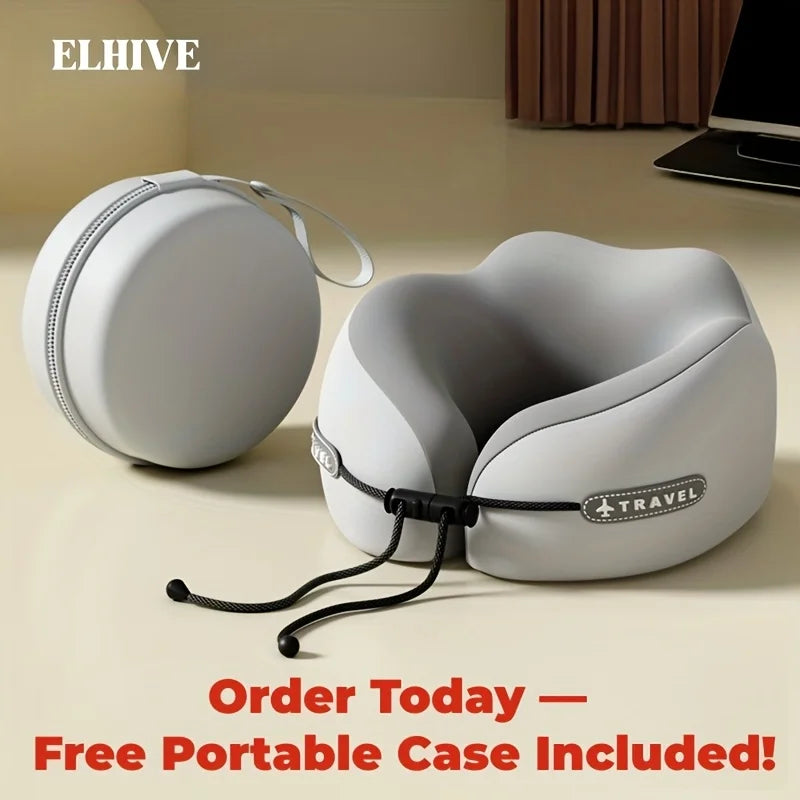 U Shaped Memory Foam Neck Pillows Neck Massage