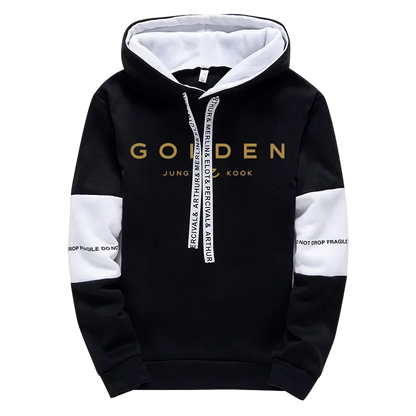 Jung Kook Print Hooded Sweatshirts Sweatpants Pullover