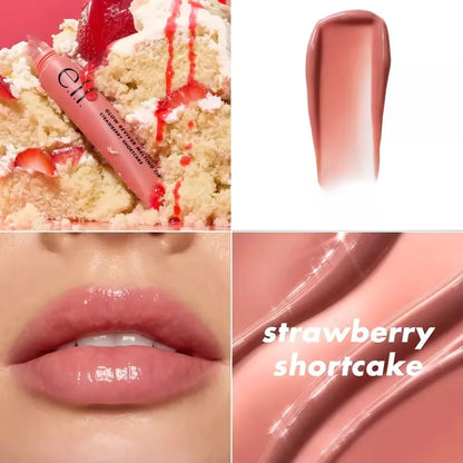 Elf Powder Blusher Series Lip Gloss Cream Blush Lips&Cheeks Dual-use Sheer for It Blush Tint Monochromatic Multi-Stick Makeup