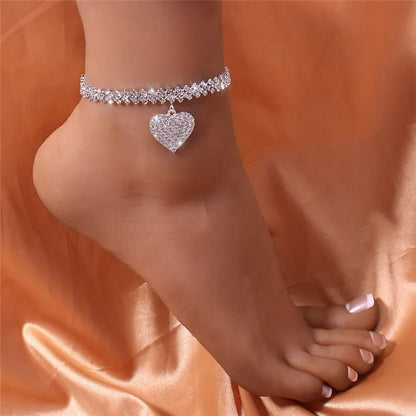 Modyle Rhinestone Chain  Bracelet