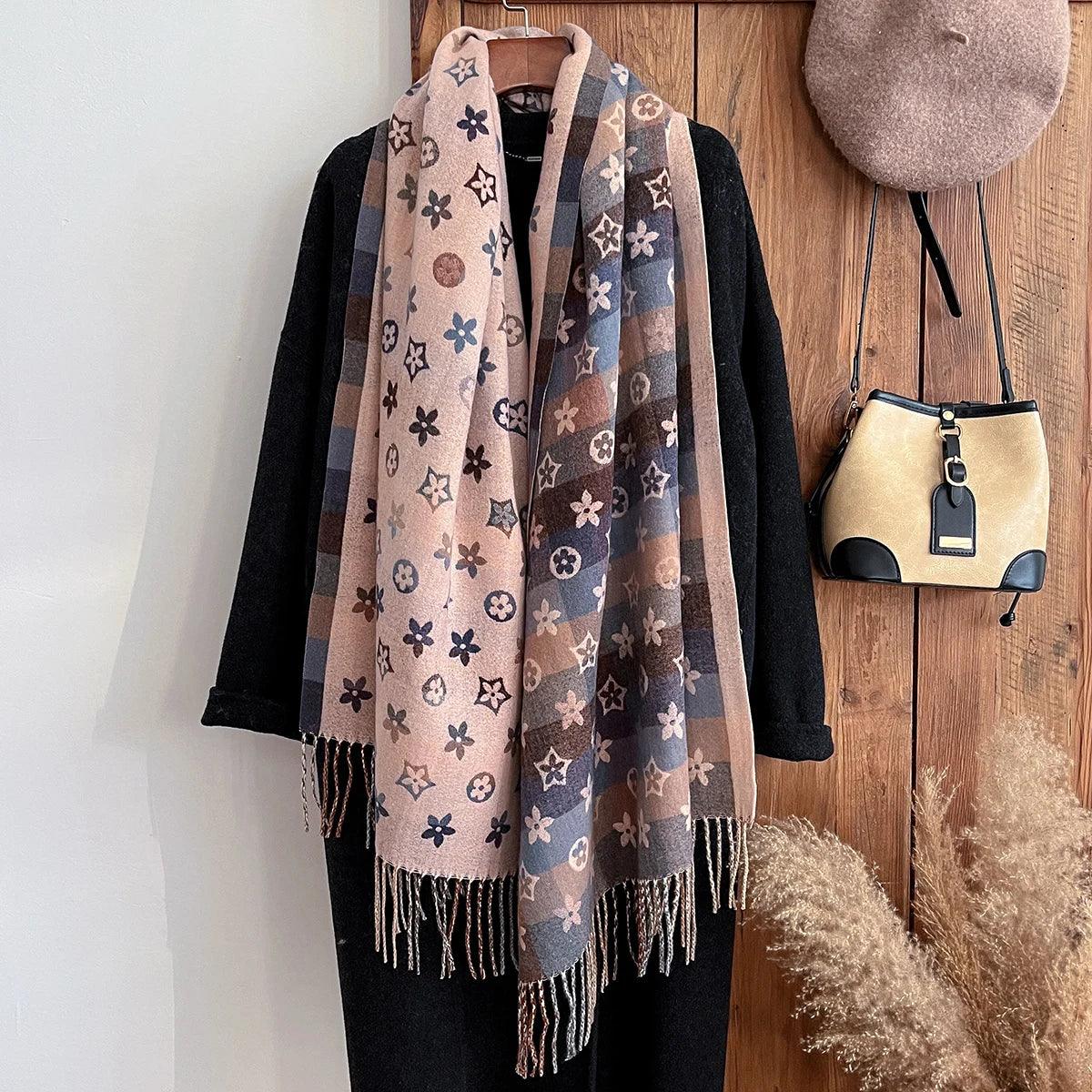 Cashmere Scarf Winter Shawls