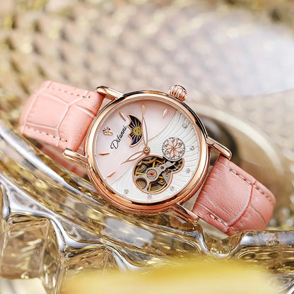 DANA Rotatable Flowers Watch