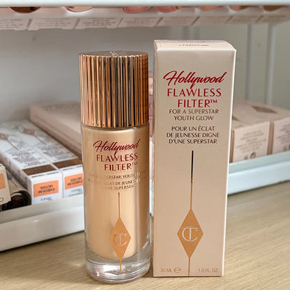 Charlotte Tilbury CT Two-color Heart-shaped Blusher Naturally High-gloss Liquid Powder Set Brightening Pearlescent Glow Powder