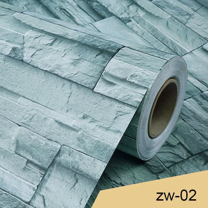Red Brick Waterproof Wall Wallpaper Decoration