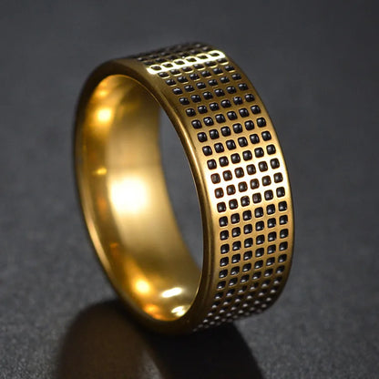 Stainless Steel Matte Rings