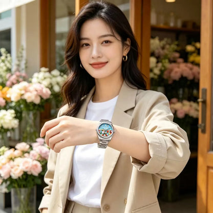 Luxury Waterproof High Quality Casual Stainless Steel Quartz Watches