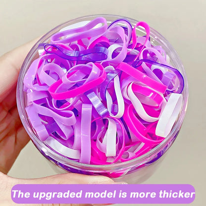 500PCS Upgraded Thickened Elastic Hair Bands