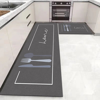 Kitchen Non-slip Large Carpet Waterproof Mats