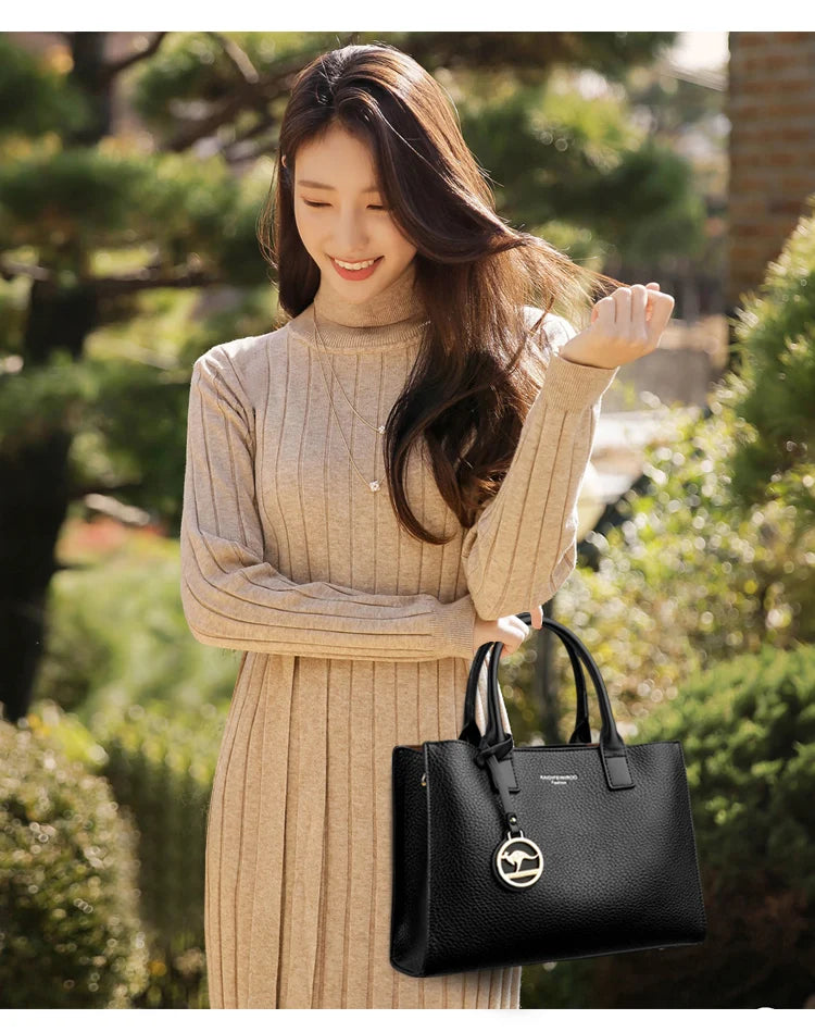 Bolsos de lujo de piel suave