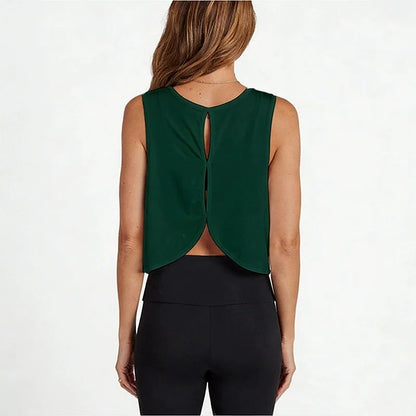 Racerback Yoga Workout Gym Sleeveless Shirts