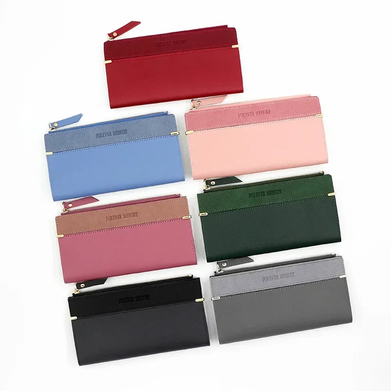 Long Credit Card Holder Clutch Wallet
