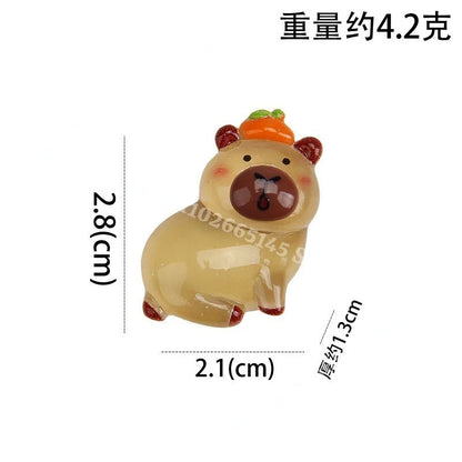 Capybara Cute Lunch Box Girls Capibara Letter A-Z Bento Box