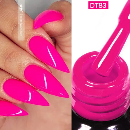 7ml Red Series Gel Nail Polish Glitter