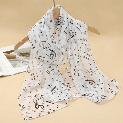 Chiffon Long Silk Scarf Turban
