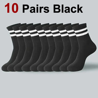 5/10/20 Pairs Round Neck Socks